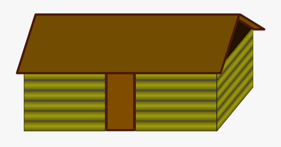 House, Cabin, Log, Cottage, Country, Lodge, Building - Log Cabin, Transparent Clipart