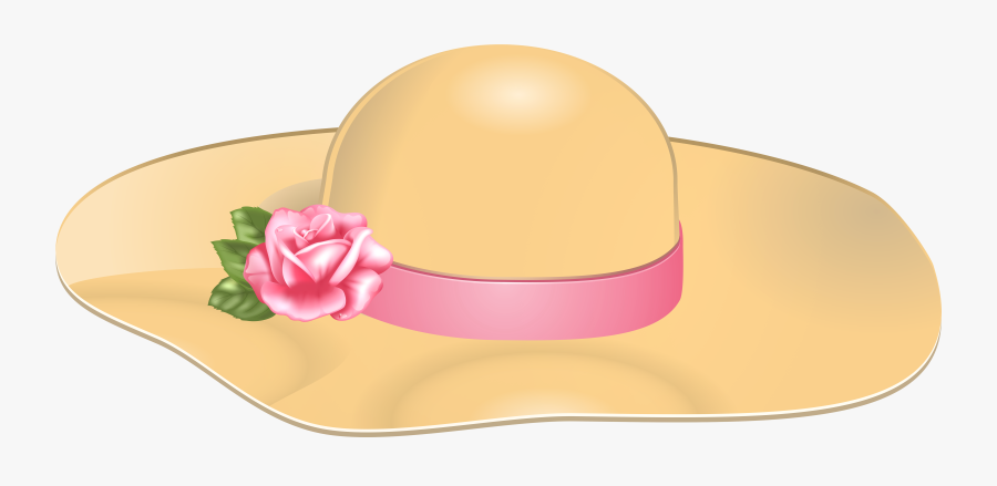 Ladies Hat With Ribbon Clipart , Png Download - Camellia, Transparent Clipart