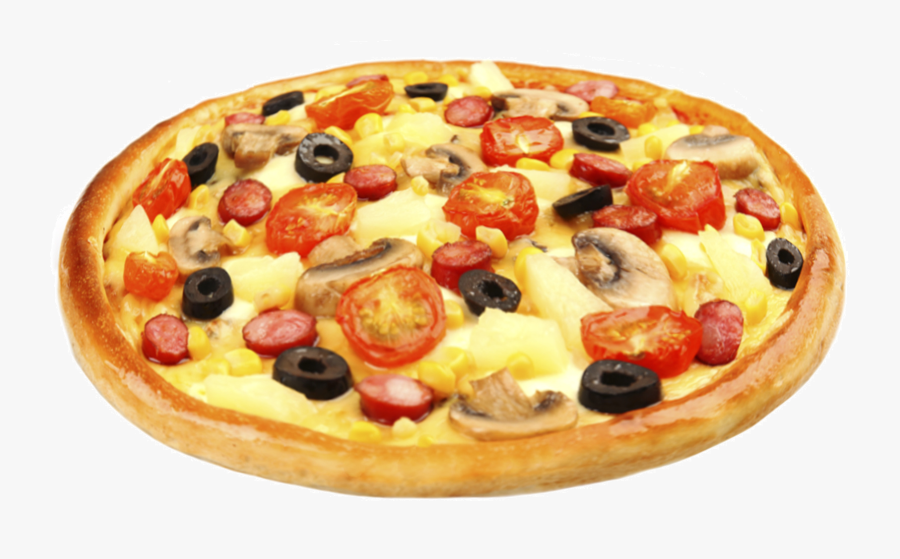 Pizza, Transparent Clipart
