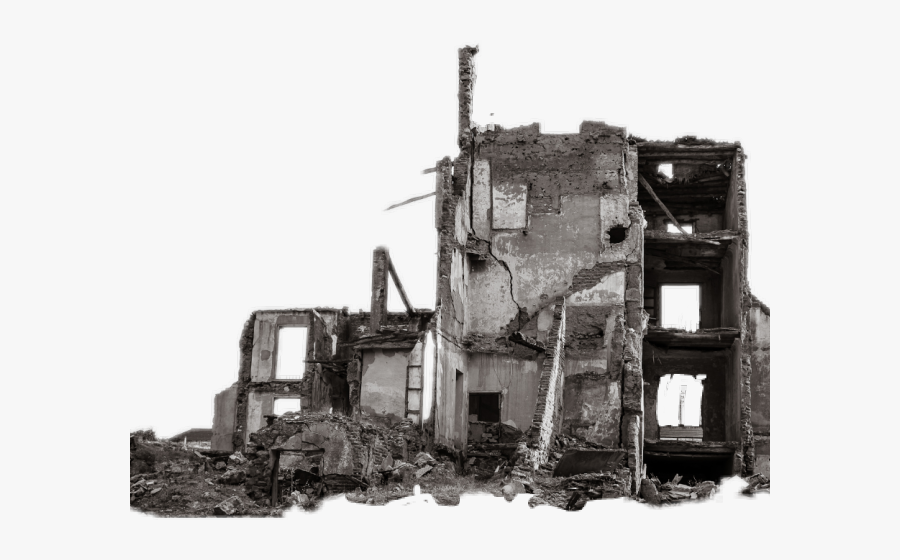 House Clipart Ruins - Building Ruins Png, Transparent Clipart