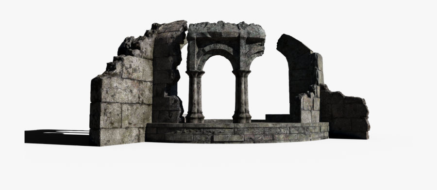 Arch,ruins,ancient Roman Site,triumphal Arch,ancient - Transparent Ruins, Transparent Clipart
