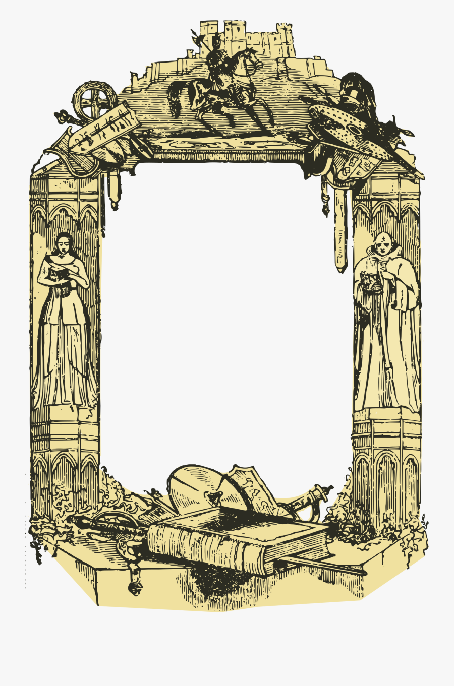Two People Png - Ruins, Transparent Clipart