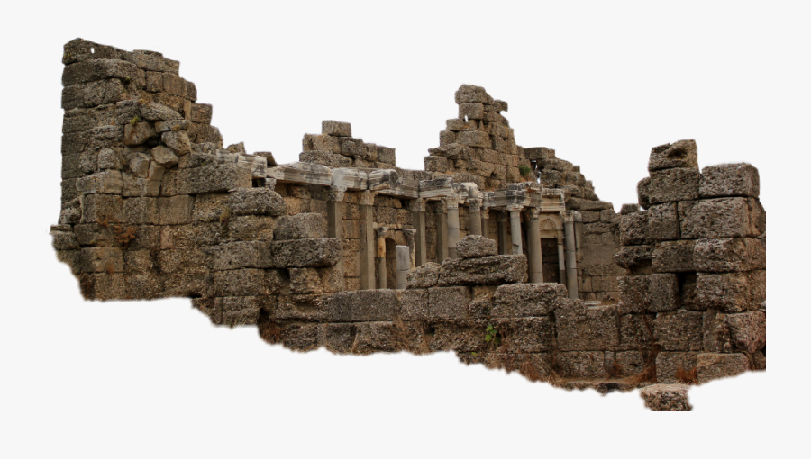 Ruins Ruined Wall Stone Freetoedit - Valley Bible Church, Transparent Clipart