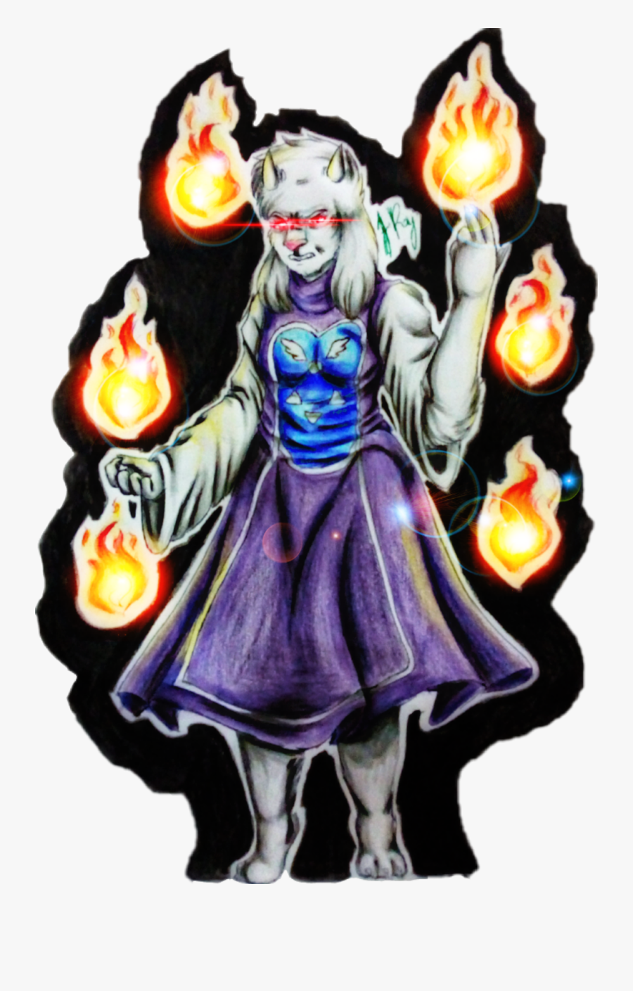 Toriel, The Guardian Of The Ruins, Transparent Clipart