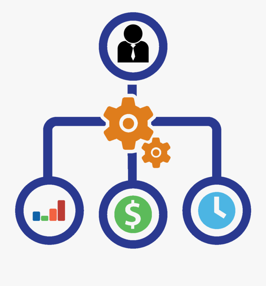 With The Healthcare - Project Manager Project Management Icon, Transparent Clipart