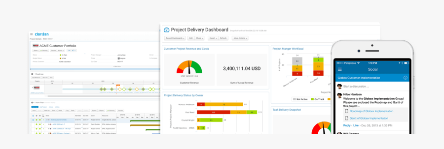 Enterprise Project Management Software Solution - Cloud Based Program Management Solution, Transparent Clipart