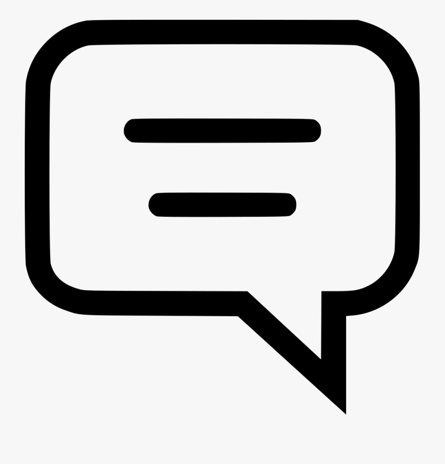 Bubble Chat Talk Conversation Line Comments, Transparent Clipart