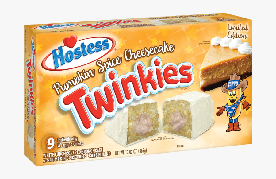 Pumpkin Spice Cheesecake Twinkie - Pumpkin Spice Cheesecake Twinkies, Transparent Clipart