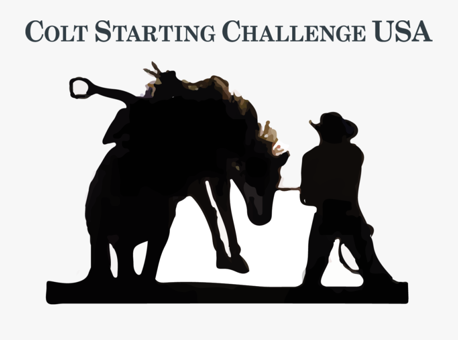 Cowboy Clipart Roper - Colt Starting Challenge, Transparent Clipart