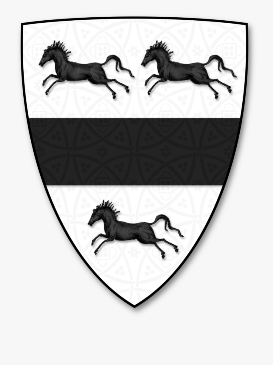 Armorial Bearings Of The Colt Family Of Leominster, - Stallion, Transparent Clipart
