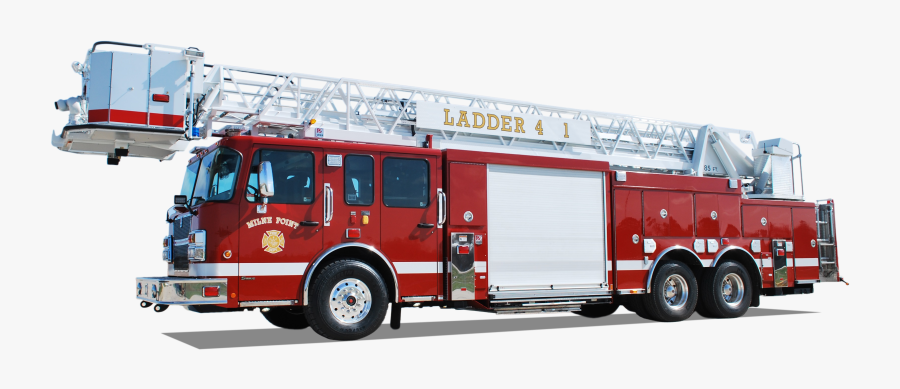 Smeal Fire Trucks, Transparent Clipart