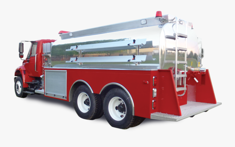 Water Tanker Fire Truck, Transparent Clipart