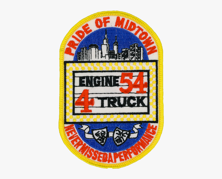 Fdny Ladder 4 Patch, Transparent Clipart