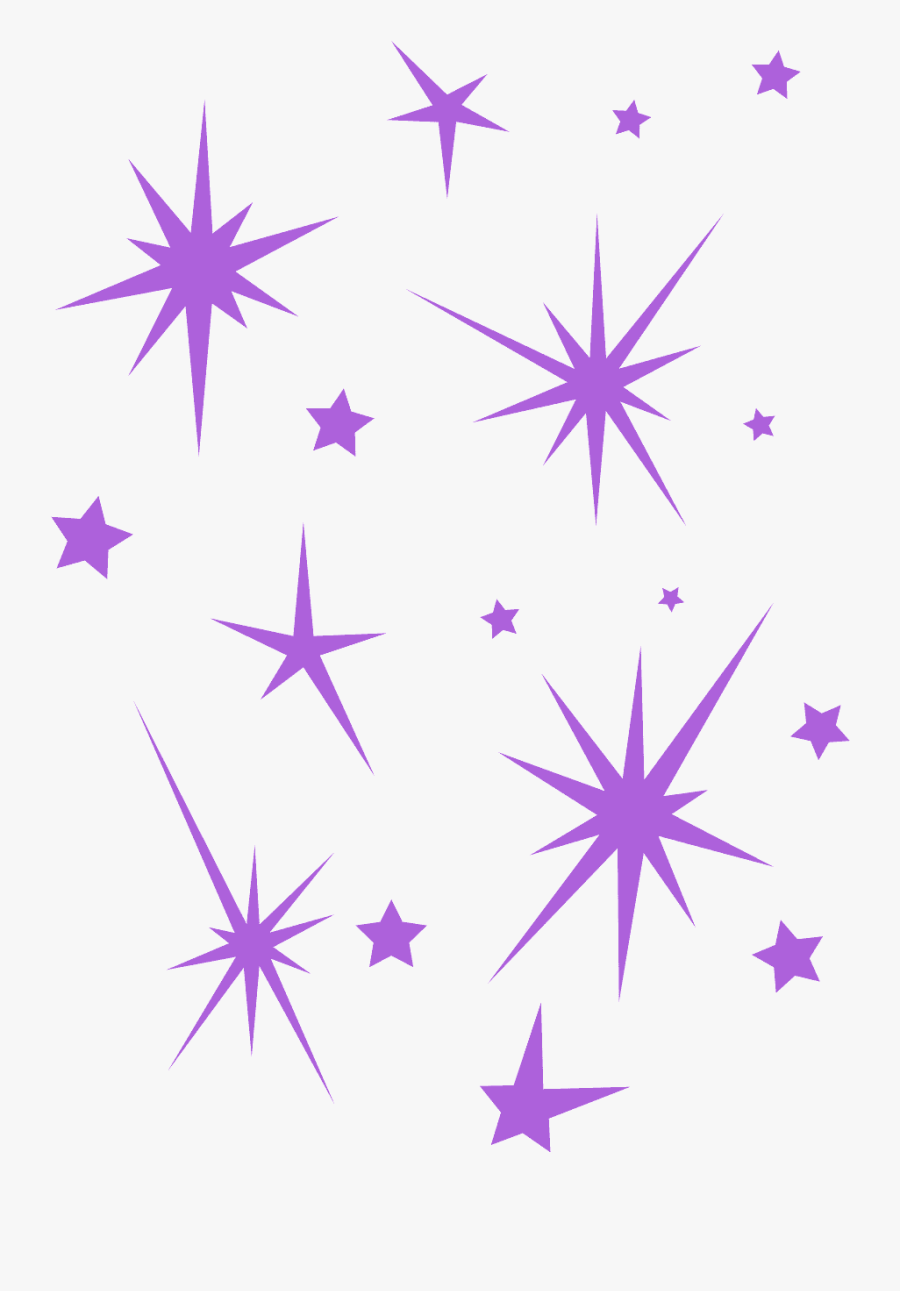Stars Silhouette, Transparent Clipart