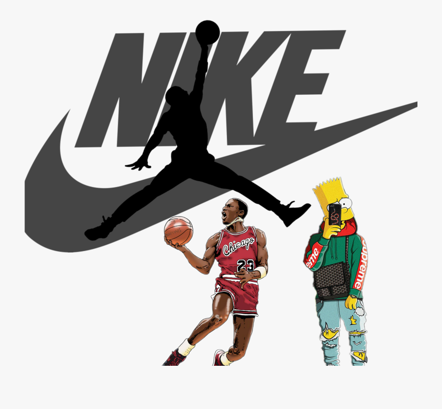 #basketball #nike #jordan #michealjordan - Nike Logo Png, Transparent Clipart