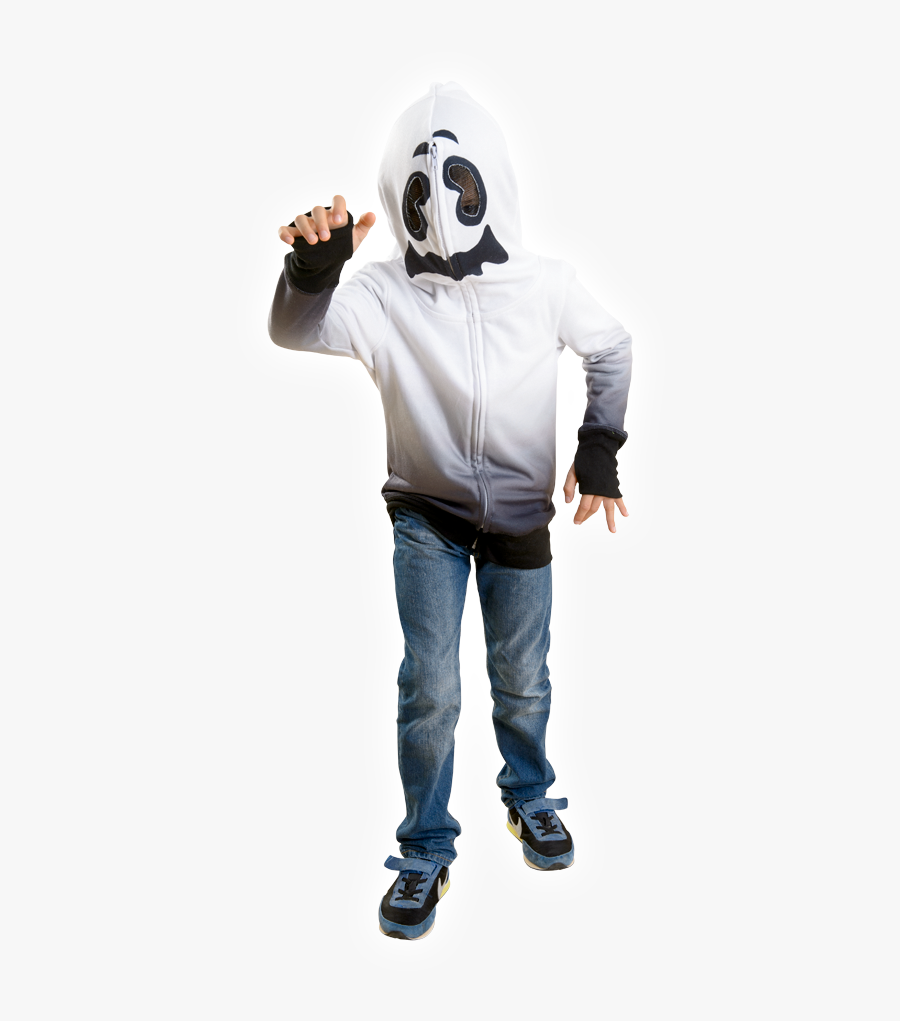 Fullzip Ghost Hood Jacket 116, , Large - Hoodie, Transparent Clipart