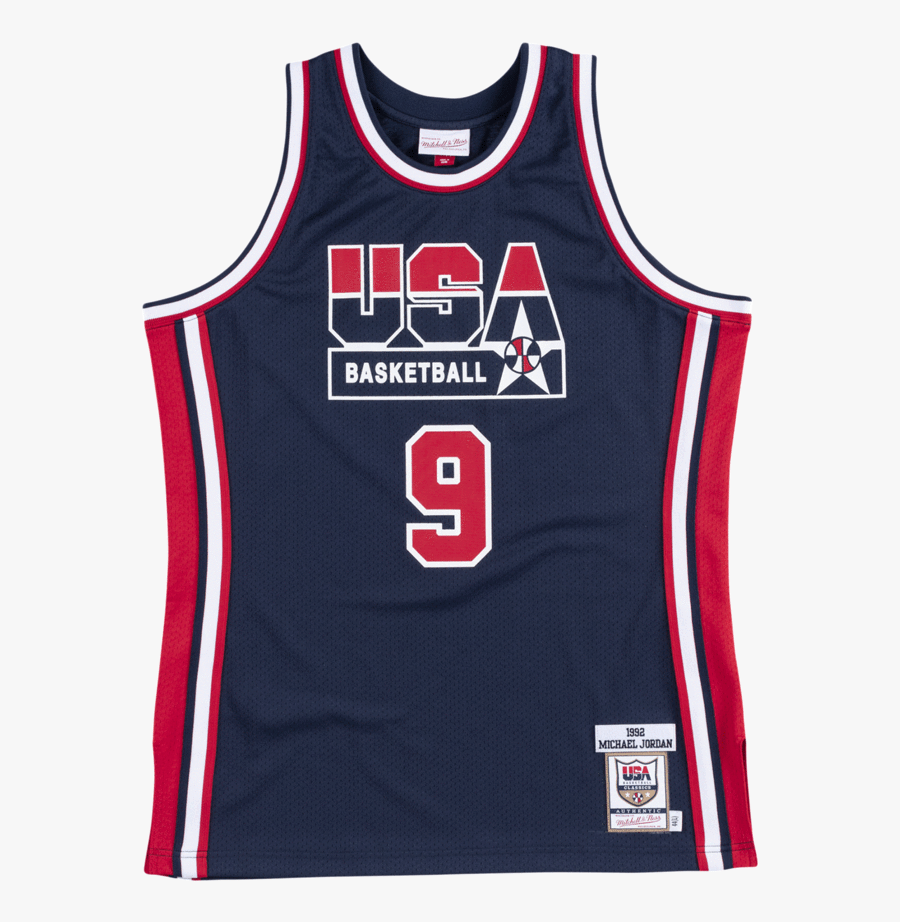 Mitchell & Ness "dream Team - Mitchell And Ness Dream Team Jersey, Transparent Clipart