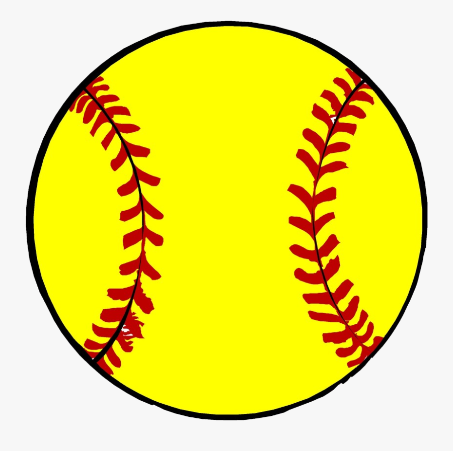 Softball Free Cliparts Clip Art Transparent Png - Soccer Ball And Softball, Transparent Clipart