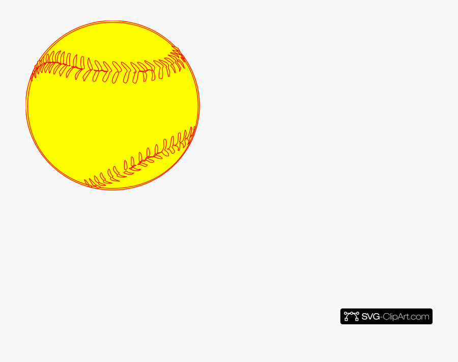 Softball Clip Art Icon And Clipart Transparent Png - Circle, Transparent Clipart