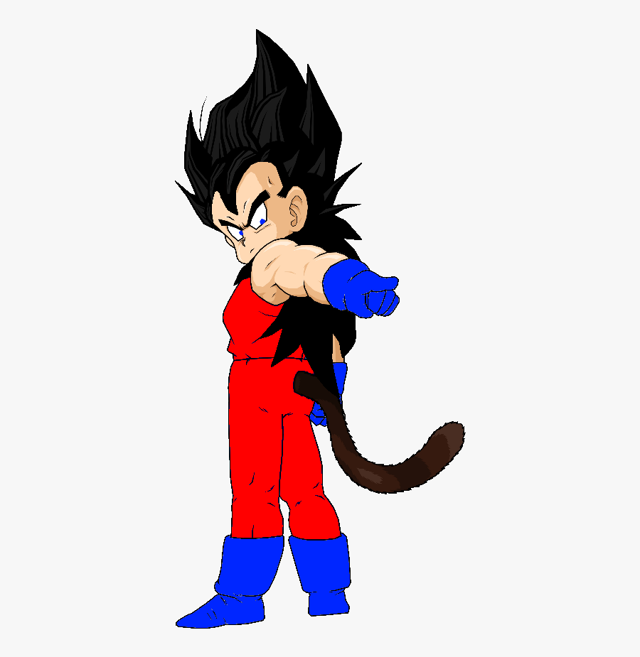 Dbz Kid Vegeta, Transparent Clipart
