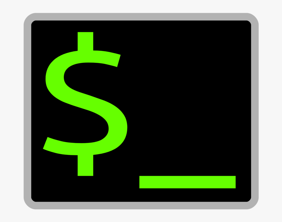 Area,text,brand - Green Terminal Icon, Transparent Clipart