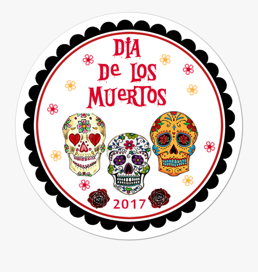 Stickers De Dia De Muertos, Transparent Clipart