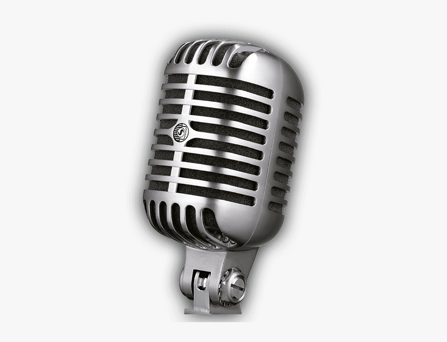 Mic In Recording Booth Png - Shure Super 55, Transparent Clipart