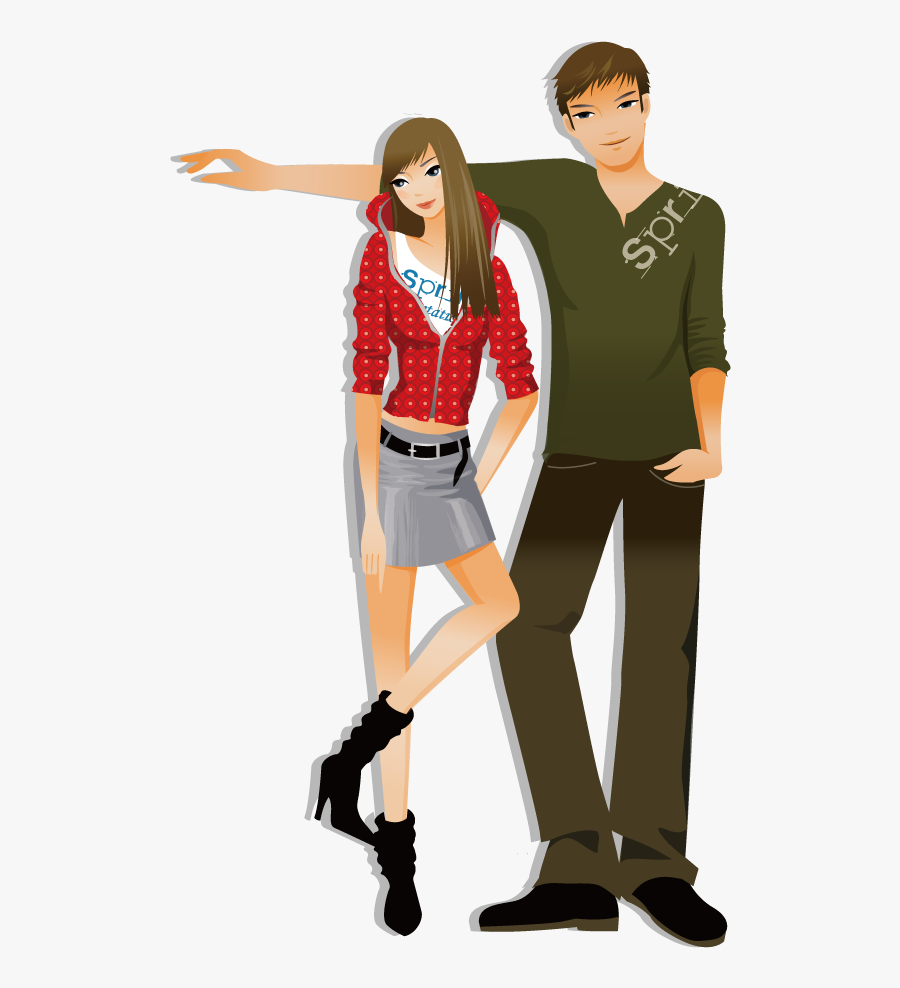 Cartoon Boyfriend Clip Art - Cartoon, Transparent Clipart