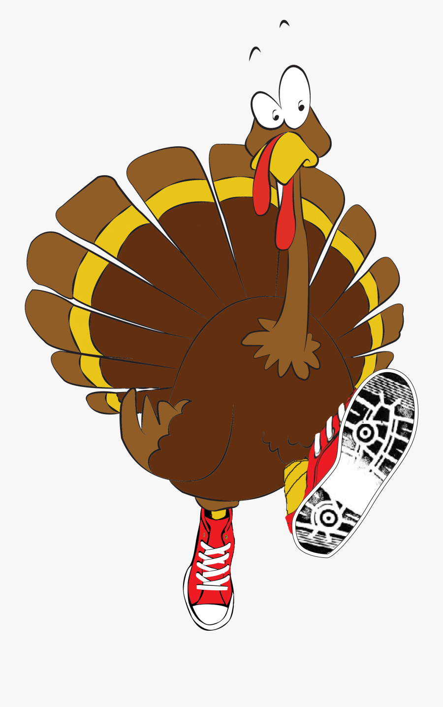 Image Illustration Gobble Wobble 5k Domestic Turkey - Turkey Gobble Wobble, Transparent Clipart