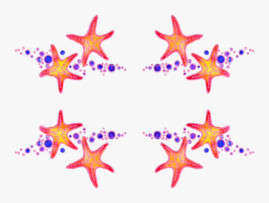 Starfish, Transparent Clipart