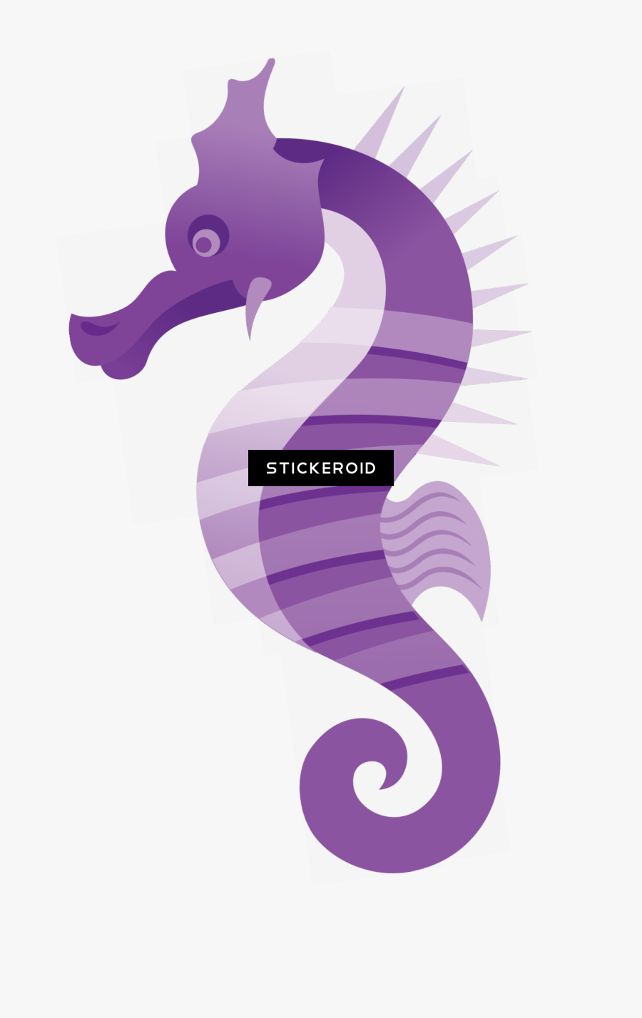 Transparent Purple Horse Clipart - Icon, Transparent Clipart