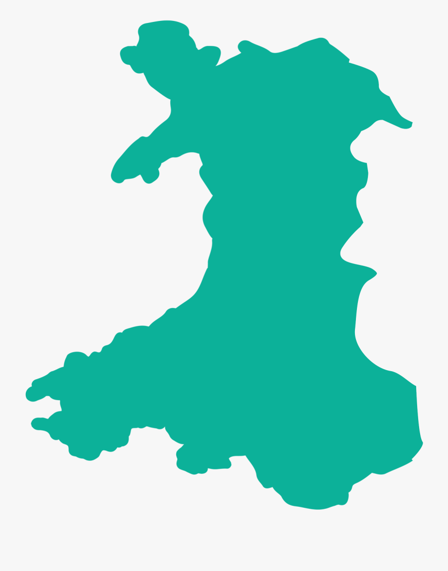 Wales Map Png, Transparent Clipart
