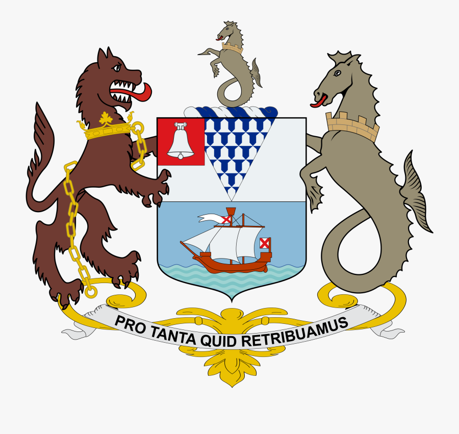 Belfast Ireland Coat Of Arms, Transparent Clipart