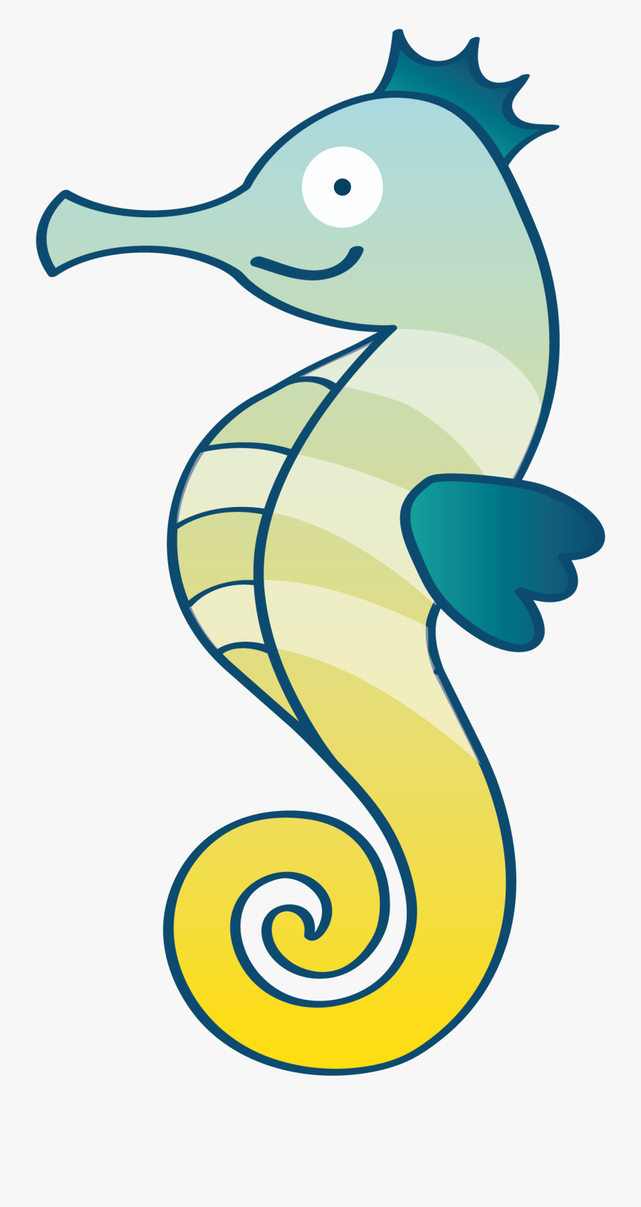 Northern Seahorse, Transparent Clipart