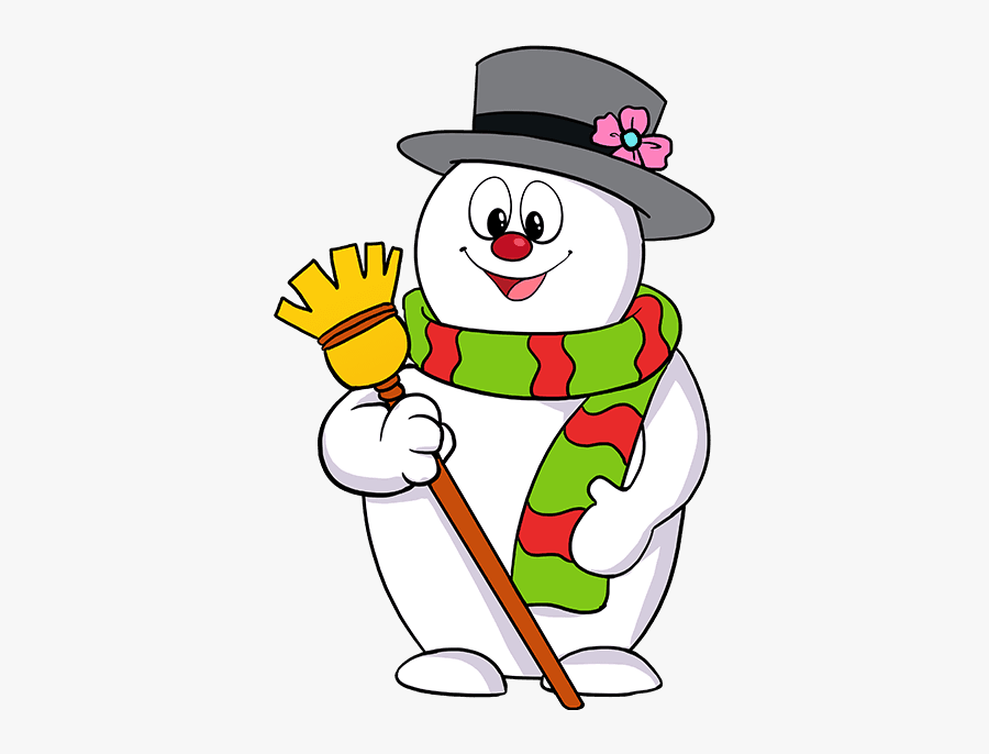 How To Draw Frosty The Snowman - Cartoon , Free Transparent Clipart - Clipa...