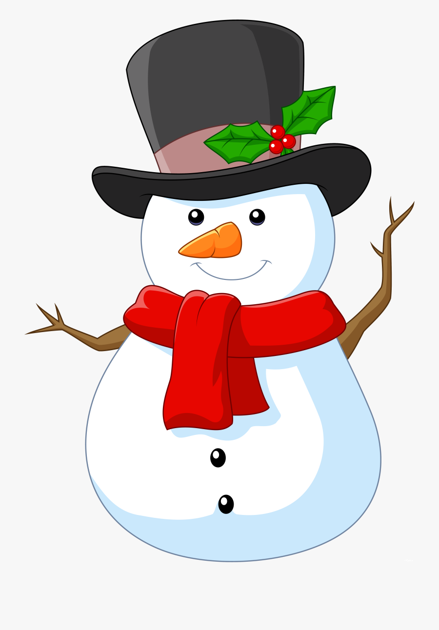 Snowman Download Png Image, Transparent Clipart