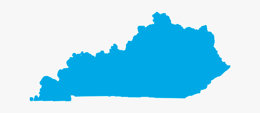 Kentucky Map Png - Kentucky State Silhouette, Transparent Clipart