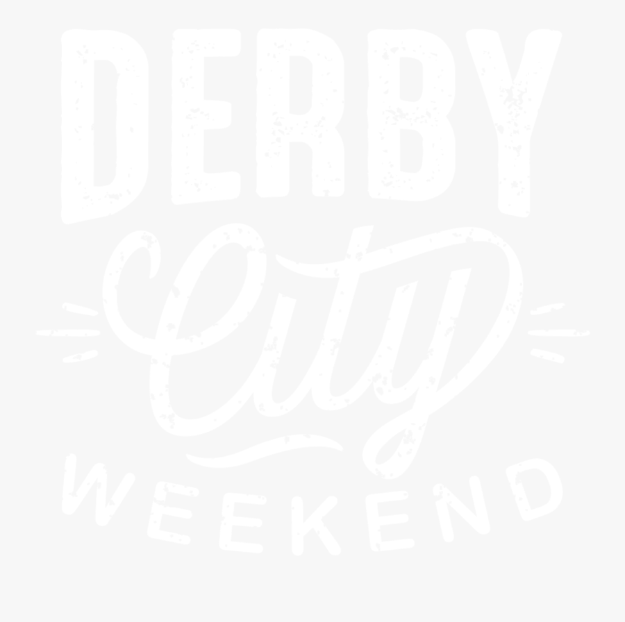 Derby City Weekend - Calligraphy, Transparent Clipart