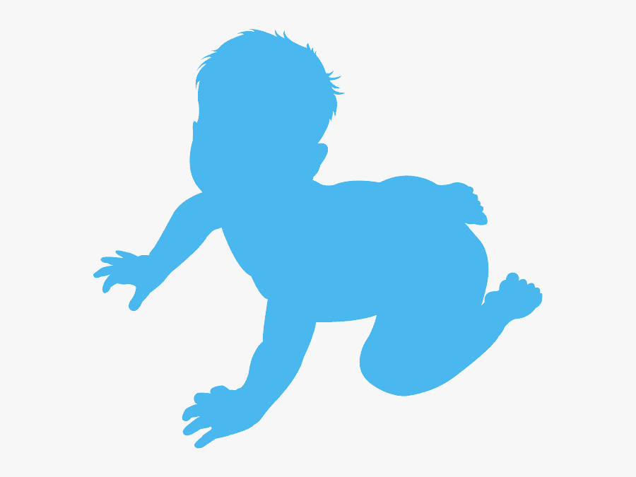 Baby Crawling Clip Art, Transparent Clipart
