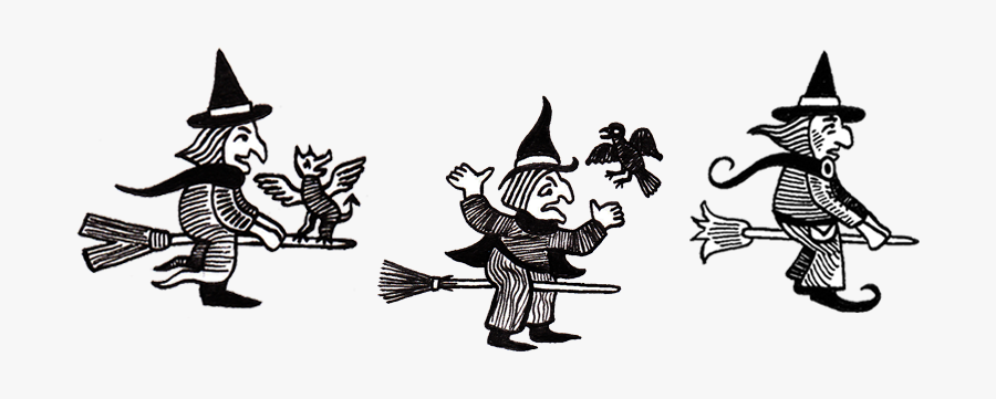 Witches, Transparent Clipart