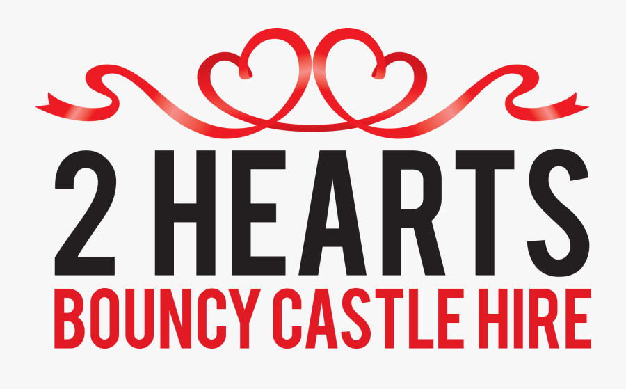 Two Hearts Bouncy Castle Hire, Transparent Clipart