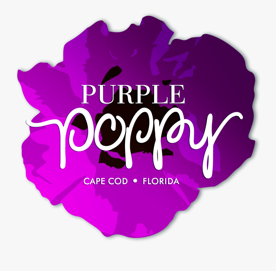 Purple Poppy Location Logo - Purple Poppy Pin Purchase Canada, Transparent Clipart