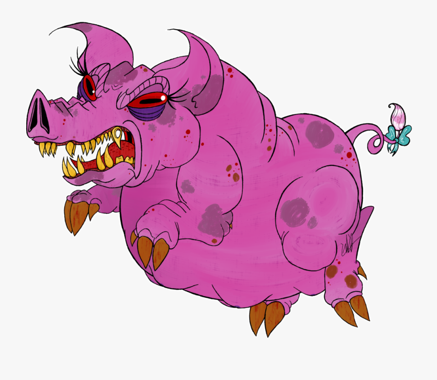 Flying Pig Marathon When Pigs Fly Pink Floyd Pigs Clip - Dead Cartoon Pictures Of A Pig, Transparent Clipart