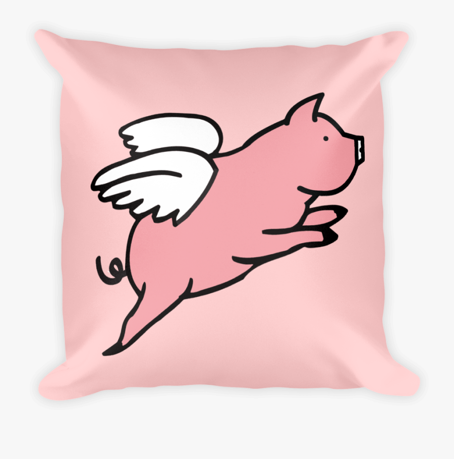 Flying Pigs, Transparent Clipart