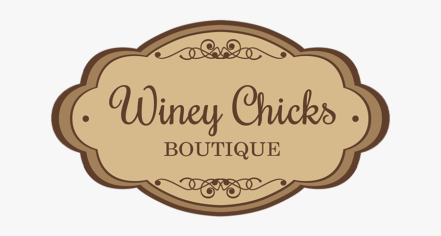 Winey Chicks - Label, Transparent Clipart