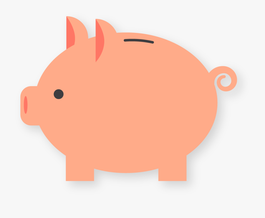 Clip Art Pig Pattern - Cartoon, Transparent Clipart