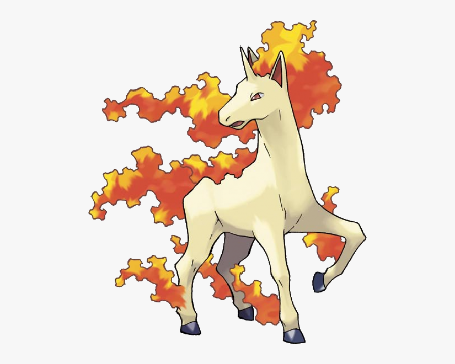 Rapidash Pokemon, Transparent Clipart