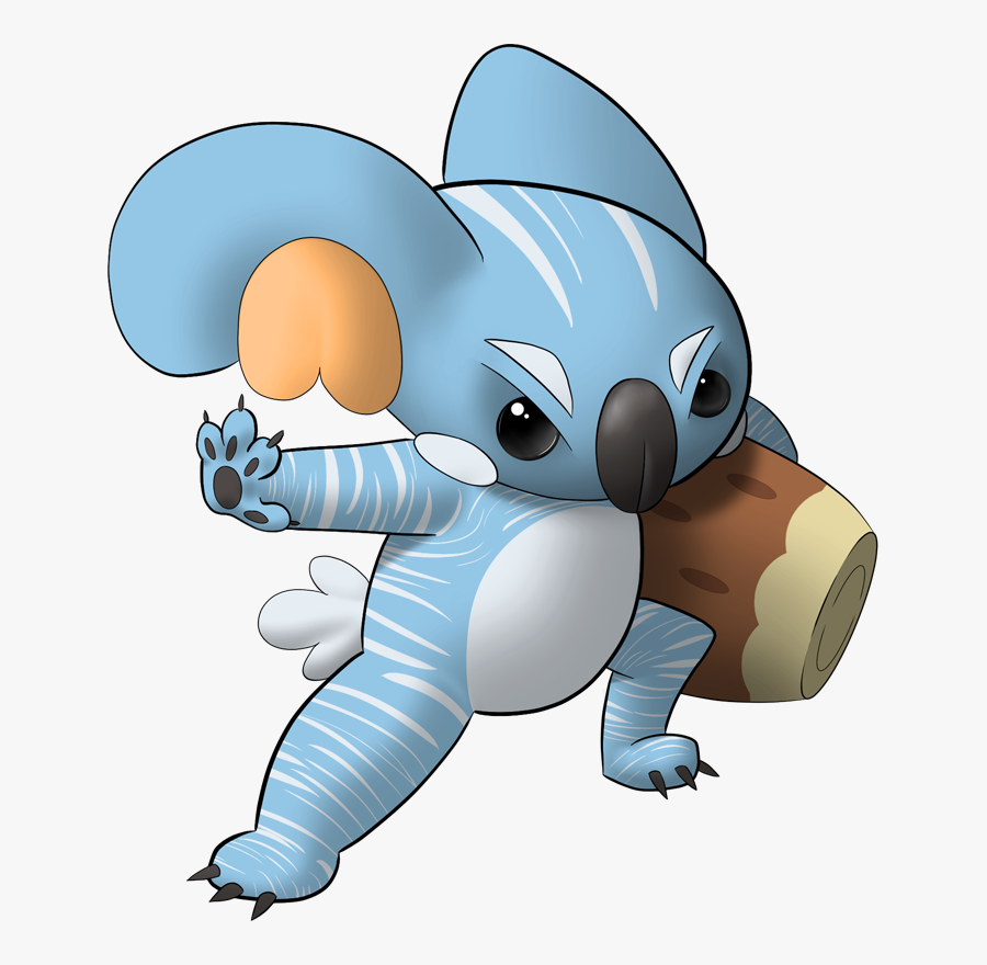 Transparent Luxio Png - Komala Awake, Transparent Clipart