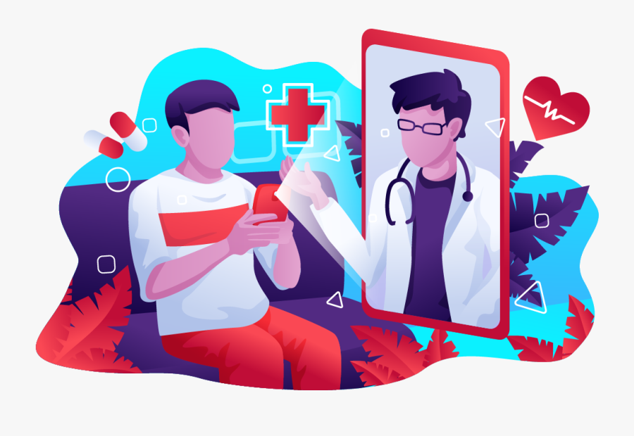 Doctor Vector, Transparent Clipart