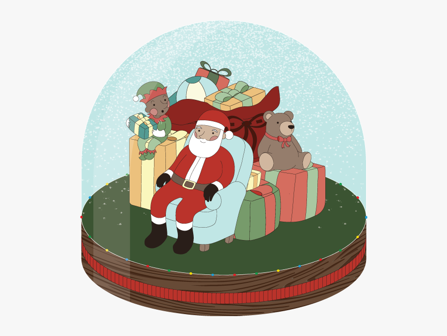 Santa Session - Illustration, Transparent Clipart
